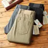Pantalones Casuales de Lujo para Hombre, Suaves, Elásticos, Textura Suave, de Modal, Verano, Delgados, Cómodos, Transpirables, Pierna Recta, Pantalones de Vestir