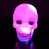 Cráneo luminoso grande Suministros de Halloween luz de calavera luz de calavera LED barra de luz colorida decoración al por mayor