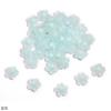 Pendientes Colgantes de Acrílico Transparente Flor de Ciruelo Agujero Recto Material para Manualidades Hecho a Mano Cuerda para el Cabello Pasador Accesorios para el Cabello