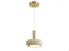 Estilo de canción estética bambú-junta mármol natural candelabro de comedor, mesa de comedor, barra de bar, sala de té Zen, estudio, lámpara de oficina larga