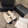 Zapatos de Ballet Planos Franceses para Mujer 2025 Primavera y Otoño Nuevos Puntera Cuadrada Moño Elegantes Zapatos Rojos de Noche