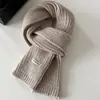Bufanda de Punto Grueso Suave Estilo Coreano Otoño Invierno para Mujer Color Sólido Engrosada Cálida Estilo Coreano Pareja Estudiante Calentador de Cuello Versátil Venta al por Mayor