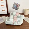 Zapatos de Entrenamiento Alemanes Transpirables de Malla Estilo Coreano para Mujer 2026 Nuevo Estilo Delgado de Verano Zapatos de Plataforma Versátiles para Estudiantes Suela Plana Zapatos Blancos