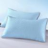 Funda de Almohada Ice Doudou Individual Cool Doudou Funda de Almohada de Seda de Hielo Par Funda de Almohada para Adulto Lavable a Máquina Colchoneta de Verano para Almohada