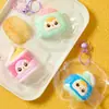 Tres Pequeñas Cosas Peludas Lindas de Snack Juguete Apachurrable Caja Misteriosa Animales de Dibujos Animados Juguete de Descompresión para Escritorio Juguete Creativo de Moda Figura Adorno