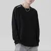 Camiseta esportiva casual masculina de manga longa estampada, moderna para adolescentes, adequada para todas as estações, gola redonda, top básico de manga longa