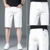 Jeans Casuais de Cinco Pontos Finos de Alta Qualidade à Prova d'Água/Suor/Poeira para Homens, Slim, Reto, Versátil, Verão 2026