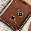 Collar Colgante Rombo Retro Buccia t para Mujer Lujo Accesible Doble Cara Nácar Estilo Ópera de Palacio Cadena para Clavícula