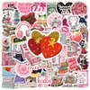 50 Adesivos de Grafite Picantes com Tema de Livros Adesivos Criativos de Livros Decoração à Prova d'Água para Garrafas de Água e Celulares Adesivos DIY Atacado