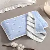 Funda de almohada para bebé de 0 a 1 año, de gasa absorbente de sudor y transpirable para niños, venta al por mayor desde la cadena de suministro de fábrica para niños de jardín de infantes
