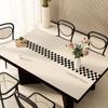 Mantel de PVC de Lujo Ligero Limpiable Borrable Sin Lavado Impermeable a la Grasa Impermeable Anti-Incrustaciones Aislamiento Térmico Mesa de Café Doméstica Mantel Individual