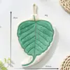 Padrão de folha de planta, adequado para decorar uma planta Costela-de-Adão, toalha de mão para pendurar para cozinha, banheiro e lavabo, toalha fofa e grossa