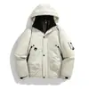 Nueva Chaqueta Exterior con Capucha de Corte Holgado para Hombre Invierno 2026, Abrigo de Algodón para Trabajo, Ropa Exterior de Algodón Casual de Moda Tallas Grandes