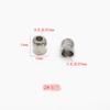 Botón DIY botón accesorios de ropa reloj de pared de metal cuerda para colgar hebilla hebilla cabeza de cuerda cabeza de cuerda de cintura cabeza de cuerda de sombrero