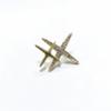 Broche de Estrella Pin de Solapa Ins Trendy Personalizado Pin de Estrella de Pedrería Anti-Luz Accesorios Fijos para Ropa Hebilla para Toalla de Seda