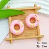 Flotador de anillo lazo accesorios de resina DIY funda para teléfono móvil parche para refrigerador accesorios para el cabello bisutería pequeña materiales hechos a mano venta al por mayor