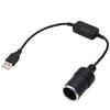 Directo de fábrica 5V a 12v grabadora perro electrónico purificador de coche línea de carga cargador GPS fuente de alimentación usb