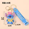 Llavero de goma blanda con mascota de dibujos animados personalizado, muñeco 3D de silicona, colgante para llavero de coche DIY, pequeño regalo