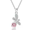 Collar Cruzado Europeo y Americano de Plata de Ley S925 con Doce Piedras de Nacimiento, Versátil Colgante de Libélula para Mujer, Cadena de Clavícula con Colgante de Mariposa de Amazon