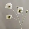 Flores de Amapola Artificiales de Alta Calidad, Amapola de Hielo, Flores Falsas, Flores de Seda al por Mayor, Amazon, Aliexpress, Pintura al Óleo, Transfronterizo