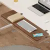 Tablero de Extensión para Escritorio Oficina Escritorio Perforación-Gratis Ampliación Extensión Artefacto Escritorio de Computadora Plegable Bandeja para Teclado