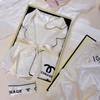 Pijama de terciopelo dorado de alta calidad para mujer, nuevo otoño e invierno, cálido, estilo occidental de manga larga, traje de estilo pequeño y fragante, ropa de casa de lujo