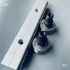 Riel Guía Externo de un Solo Eje, Riel Deslizante de Perfil de Aleación de Aluminio, Rodamiento de Rodillos Tipo V Tipo U V39 U39