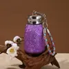 Nueva taza térmica de titanio puro portátil mini de bolsillo fácil de llevar con cordón taza de agua regalo de negocios taza de titanio en caja