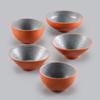 Plato con sabor a melamina, olla caliente comercial, plato para salsa de barbacoa, plato para condimentos, plato de dos compartimentos y tres compartimentos, plato de plástico para refrigerios.