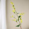 Flores Artificiais de Crisântemo e Salgueiro Seco Enfeites Arranjo de Flores de Luxo Alto Padrão Plantio Verde Decorações de Mesa de Jantar Varanda Enfeites Ins