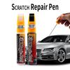 Pluma de pintura para arañazos de coche especial transfronteriza versión en inglés líquido reparador de rastros de arañazos en la superficie de la pintura artefacto de pintura negra, blanca y plateada