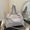 Novedad Otoño 2026 Bolso Grande de Hombro Cruzado Ligero Alta Apariencia Cordón Elegante Moderno Sensación Relajada Mochila