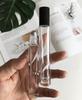 Atacado do Fabricante Frasco de Perfume Quadrado de 10ml Frasco de Vidro Roll-on Frasco Spray de Névoa Fina Reembalagem de Cosméticos Frasco de Perfume de 10ml