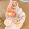Chaveiro Pingente Kuromi Infundido com Dopamina Desenho Animado Boneca Fofa Decoração Chaveiro de Bolsa para Casal Presente