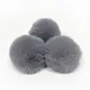 Directamente del fabricante: Bolas de Pelo Falso de Conejo de 8 cm, Accesorios de Bola de Felpa Coloridos para Ropa, Zapatos, Sombreros y Bolsos Hechos a Mano
