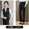 Nuevo conjunto de chaleco y camisa estilo chino para bares, clubes KTV, clubes de billar, uniformes para personal de hotel y ropa de trabajo para camareros