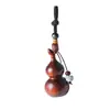 Sándalo Rojo Colgante de Calabaza Pequeña Llavero de Coche Colgante de Cadena para Bolso para Hombres y Mujeres Colgante de Cuerda Juego Cultural Piezas de Mano Venta al por Mayor