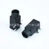 Socket de Audífono de 0.5 Mm Pjk-381 Conector Hembra de Audio de Cuatro Pines para Montaje en Superficie con Contactos Plateados Jack de Audífono