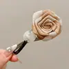 Novo Acessório de Cabelo Presilha Banana com Laço 2026, Estilo Universitário Presilha Mágica para Rabo de Cavalo Alto para Mulheres, Presilha de Garra Exquisita e Sofisticada