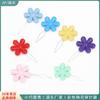 Enhebrador de aguja de plástico de color flor de ciruelo, máquina de coser, artefacto de enhebrado, costura manual, accesorios de bricolaje, enhebrador para personas mayores
