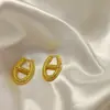 Ear cuffs de personalidade europeia e americana exagerados com senso de alta qualidade para heavy metal, brincos de círculo grande, brincos com design retrô francês