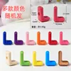 20mm Acrílico Cor Sólida Cor Mista 26 Letras Inglesas Especificadas Contas com Furo Grande para Tecelagem DIY Acessórios de Corrente de Celular Contas