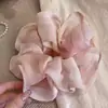 Colección 2026 de Scrunchies Dulces y Versátiles Estilo Coreano para Mujer, Accesorios para el Cabello Estilo Perezoso para Cola de Caballo Baja con un Toque de Lujo