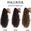 Clip de Agarre Caliente de Nube Peluca de Cola de Caballo Alta para Mujer Verano Cabello Artificial Puede Atar Cabello Corto Micro-rizado Trenza Natural Cola de Caballo Falsa