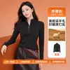 26 Nuevas camisetas térmicas de lana merino para mujer con media cremallera, 10A antibacterianas, capa base versátil, disponibles para venta al por mayor