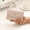 Porta-cartões flip de couro PU macio com padrão de ovas de peixe transfronteiriço, porta-cartões de malha de diamante de tamanho médio, porta-moedas, moderno e conveniente para mulheres