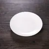 Mesa de Cerámica de Hotel Vajilla Blanca Pura Juego de Tres Piezas Suministros para Restaurante de Hotel Plato de Hueso Bol con Ala Cuchara de Sopa Taza de Té