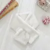 Cachecol Recheado para Mulheres no Outono e Inverno, de Alta Qualidade e Quente, Cachecol para Adultos e Estudantes, Novo Protetor de Pescoço Estilo Coreano Espessado para Mulheres