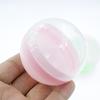 6 cm Macaron Colorido Transparente Gashapon Shell Abrir e Encher Brinquedo Infantil Gashapon Bola Vazia Shell 60mm