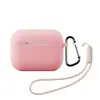 Adecuado para Auriculares Bluetooth Inalámbricos Apple AirPods Pro de 3ª Generación Pro3 Hebilla Funda de Silicona Nueva Funda para Auriculares